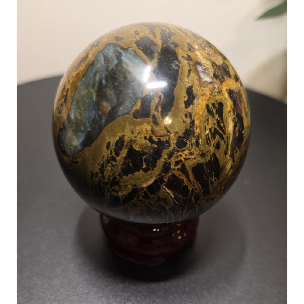 Large Rare Pietersite Sphere (Tempest Stone)